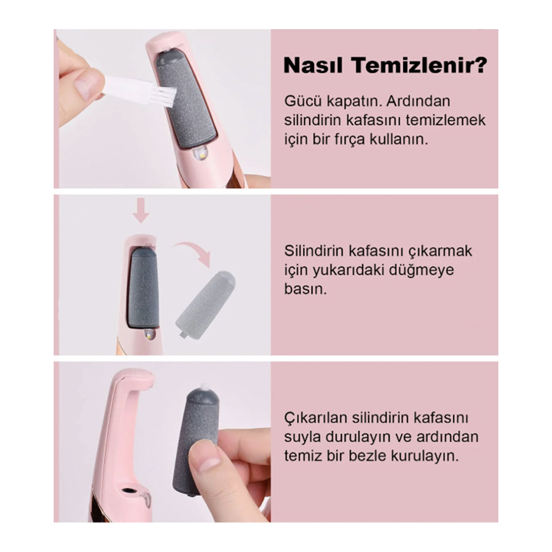 LuxeStep™ Pro - Pedikür Bakım Seti